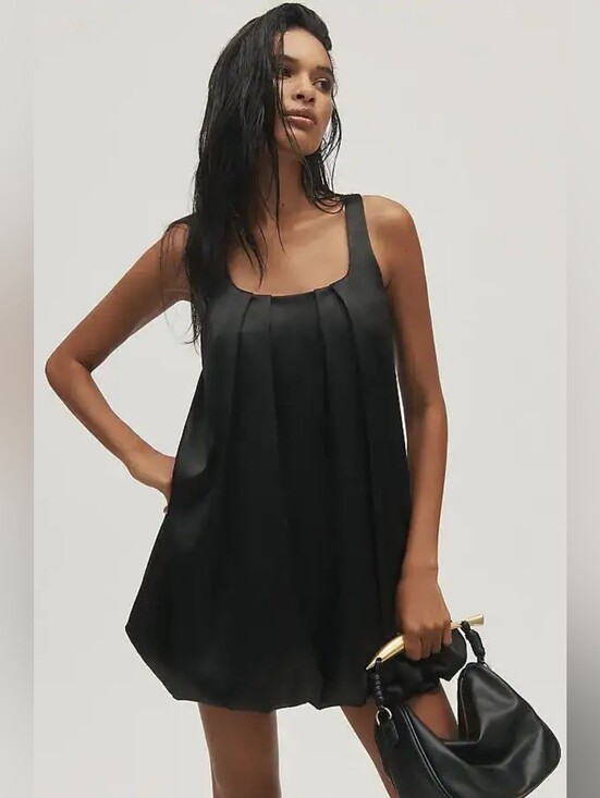 Anthropologie Dresses & Skirts - NWT Hutch Sleeveless Pleated Bubble Hem Mini Dress